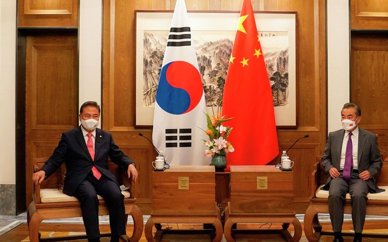 Afinidade crescente entre China e Coreia do Sul tem sido ofuscada pela influência dos EUA