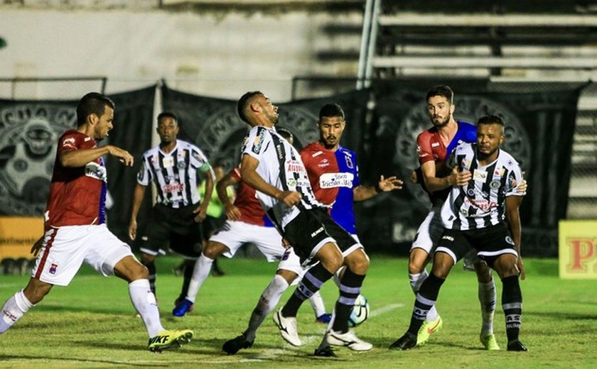 Empate contra o Paraná tem o maior público do ASA na temporada
