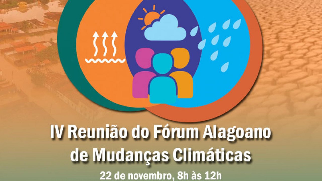 IV Reunião do Fórum Alagoano de Mudanças Climáticas acontece no próximo dia 22