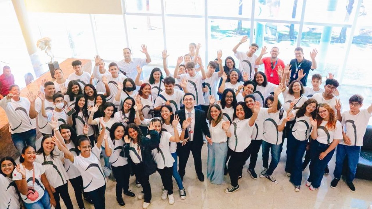 OAB Alagoas recebe alunos da Fundação Bradesco para palestra sobre Direitos Humanos