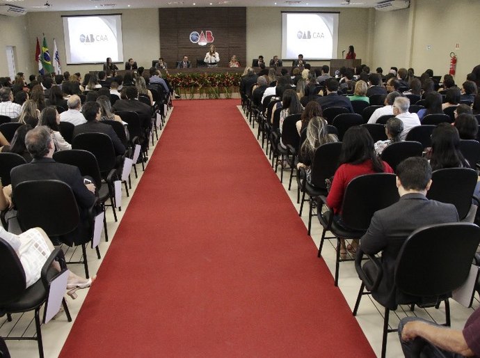 Solenidade de juramento marca festejos da Semana do Advogado da OAB/AL