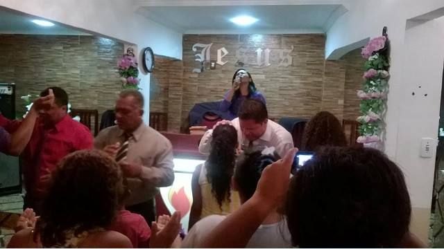 Culto de impacto espiritual no Rio de Janeiro