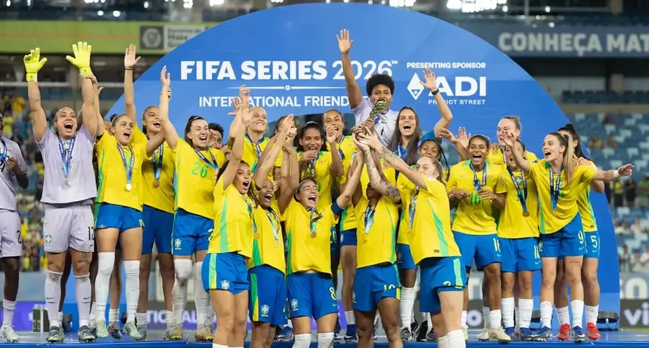 Brasil conquista título do FIFA Series de futebol feminino