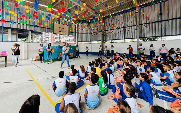Alurb leva ações da Semana do Meio Ambiente à escola da rede municipal