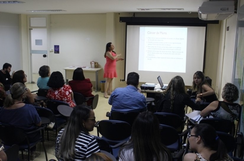 Câncer de mama é tema de palestra para servidores do Planejamento