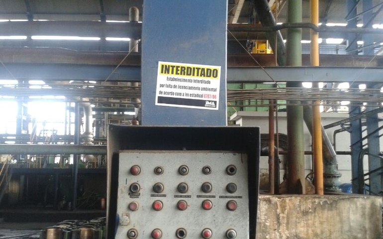 IMA interdita usina Taquara, em Colônia de Leopoldina