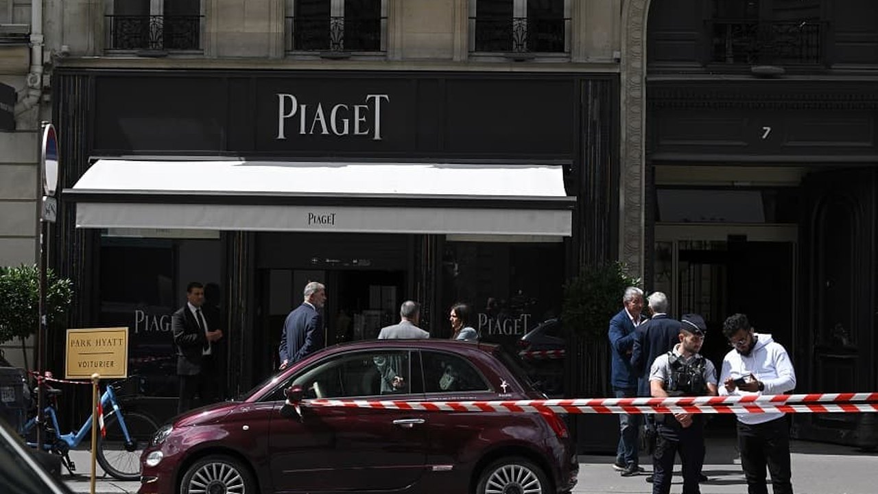 Joalheria Piaget de Paris é assaltada em mais de 10 milhões de euros