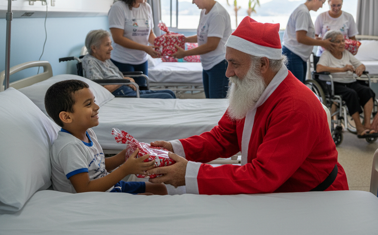 Conheça a história de cidadãos comuns que viram Papai Noel no Natal e espalham esperança pelo Rio