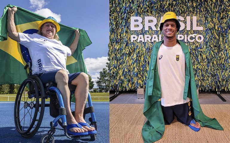 Beth Gomes e Gabrielzinho levarão bandeira do Brasil na Paralimpíada