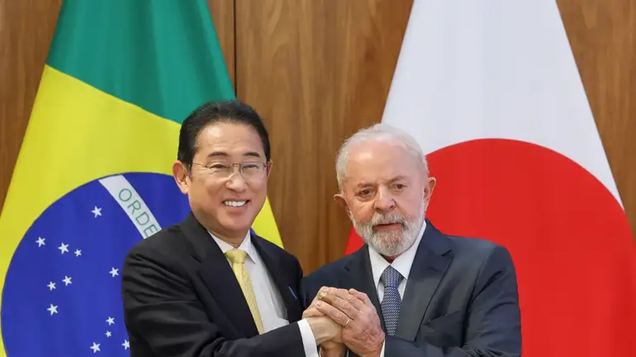 Brasil e Japão anunciam acordos bilaterais após reunião de Lula com Fumio Kishida