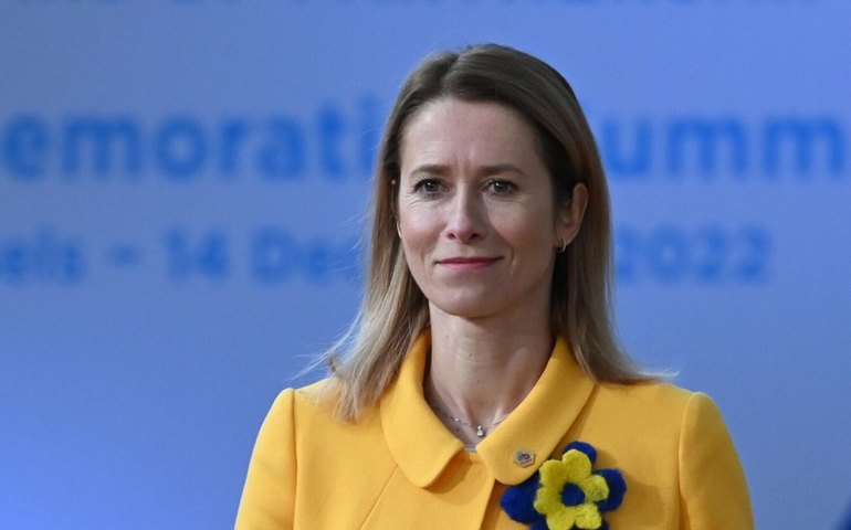 Mídia britânica aponta isolamento político de Kaja Kallas na UE