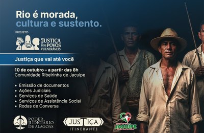Itinerante beneficia comunidade ribeirinha de Jacuípe, nesta sexta (10)