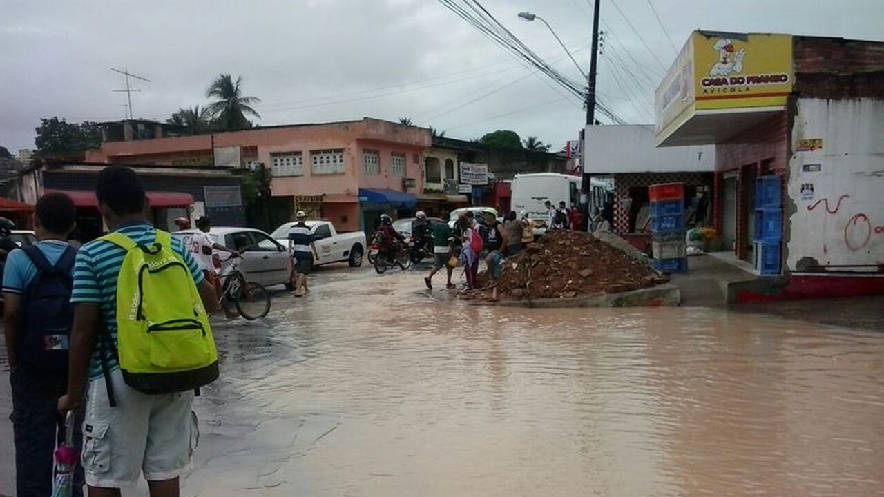 Fortes chuvas em Maceió e cidades da zona da mata preocupam autoridades