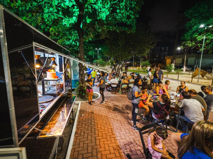 Empreendedoras comemoram um ano de funcionamento do Parque da Mulher