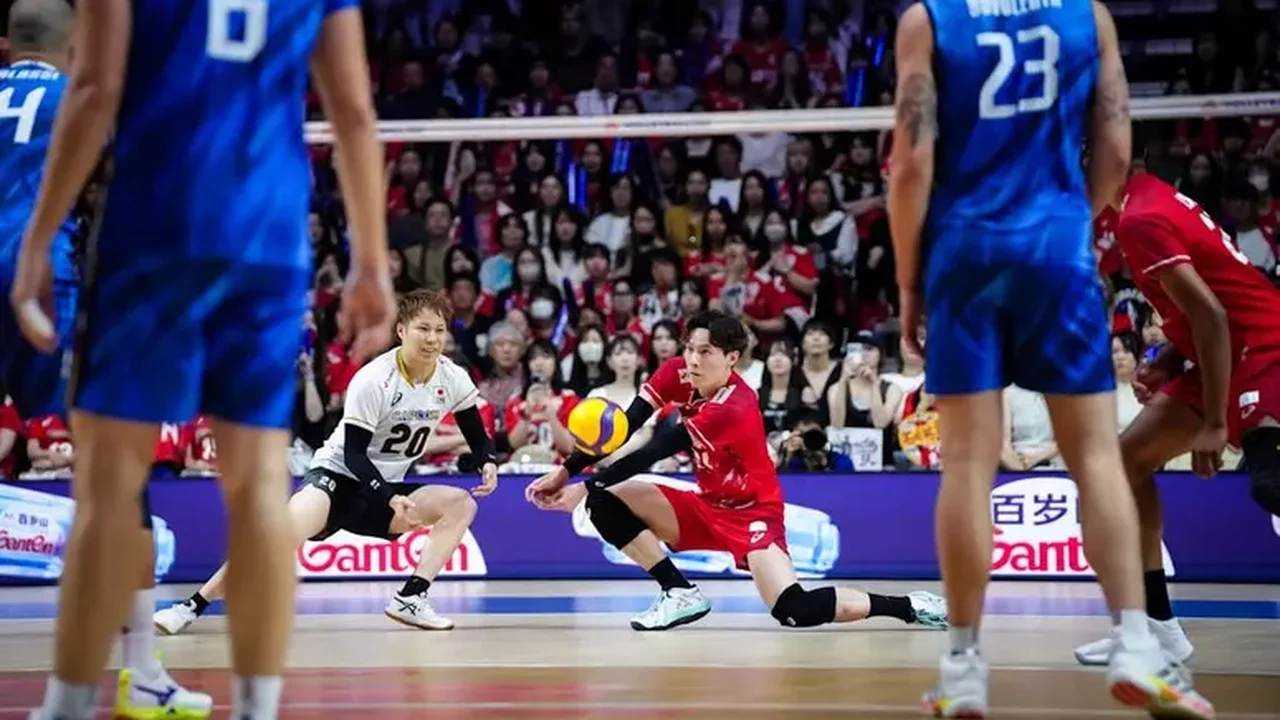 Itália perde para Japão no tie-break e se complica na VNL Masculina