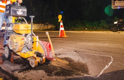 Infraestrutura inicia nivelamento de mais de 400 poços de visitas em ruas e avenidas da capital