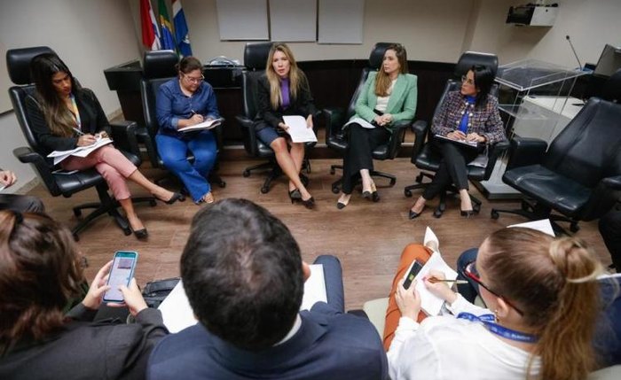 Reunião na sede do Tribunal de Justiça de Alagoas