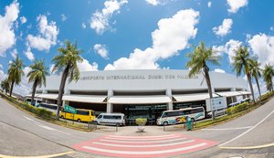 Aeroporto Internacional Zumbi dos Palmares. / Foto: Itawi Albuquerque.