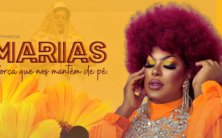 Drag Gina Kynnors leva ao palco força feminina com o projeto “Marias”
