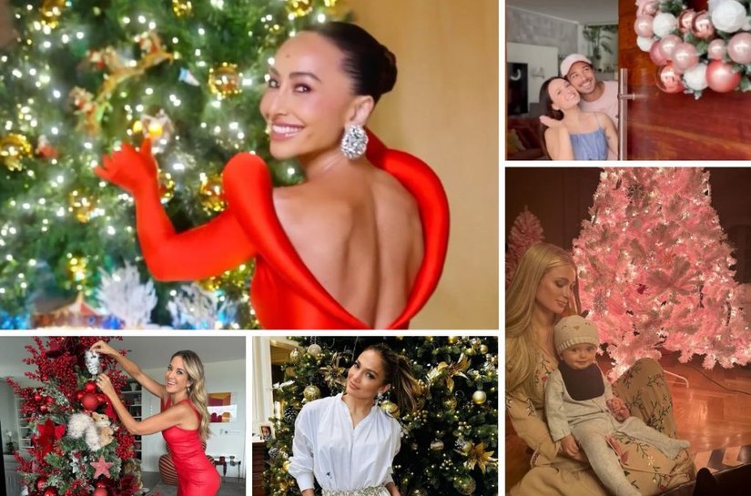 É Natal! Confira as decorações dos famosos para a data