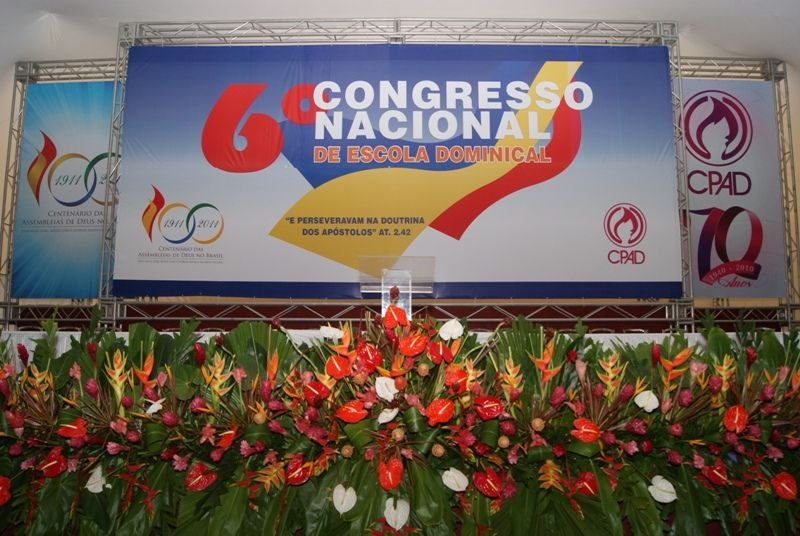 Congresso da EBD: credenciamento no Centro de Convenções