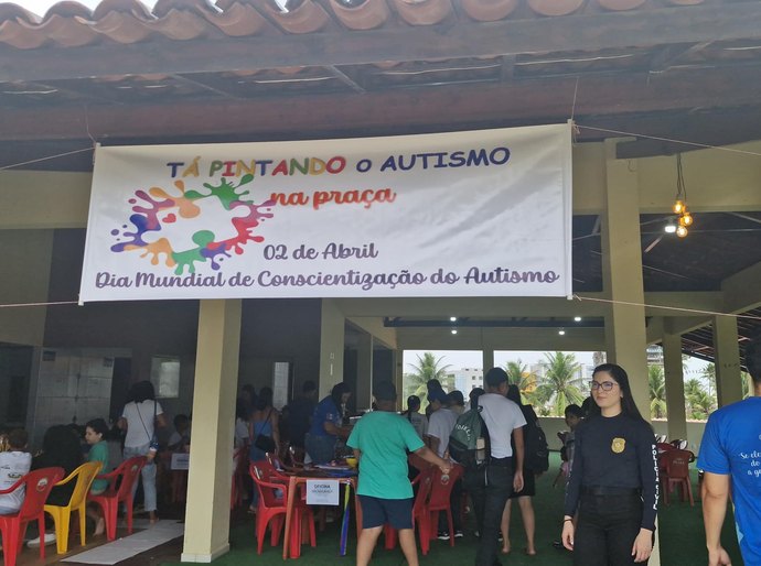 Pintando o Autismo: Polícia Civil de Alagoas promove evento inclusivo em Maceió