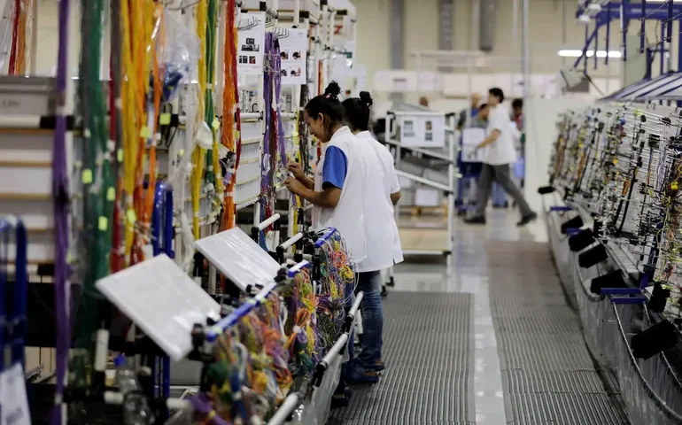 Produção industrial brasileira cresce 4,1% em junho