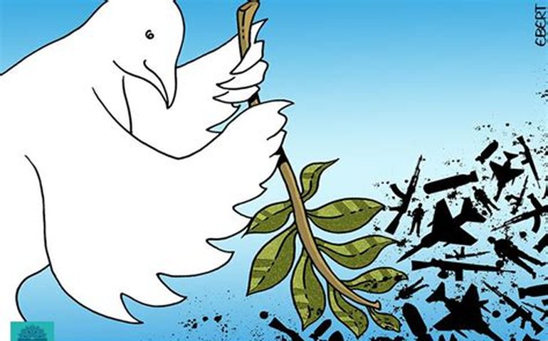 Reflexão sobre a guerra, a dor e a amizade