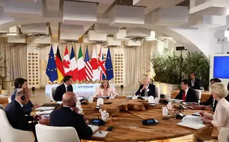 G7 destaca redução de incertezas econômicas e reforça apoio à Ucrânia em comunicado