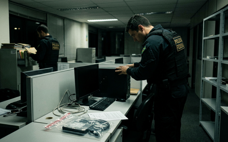 PF realiza operação contra vazamento de dados de ministros do STF