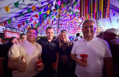 Deputado Fernando Pereira prestigia o São João de São Miguel, patrimônio cultural alagoano
