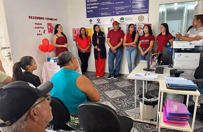Prefeitura de Penedo realiza Dia D do Dezembro Vermelho com ações educativas nos postos de saúde