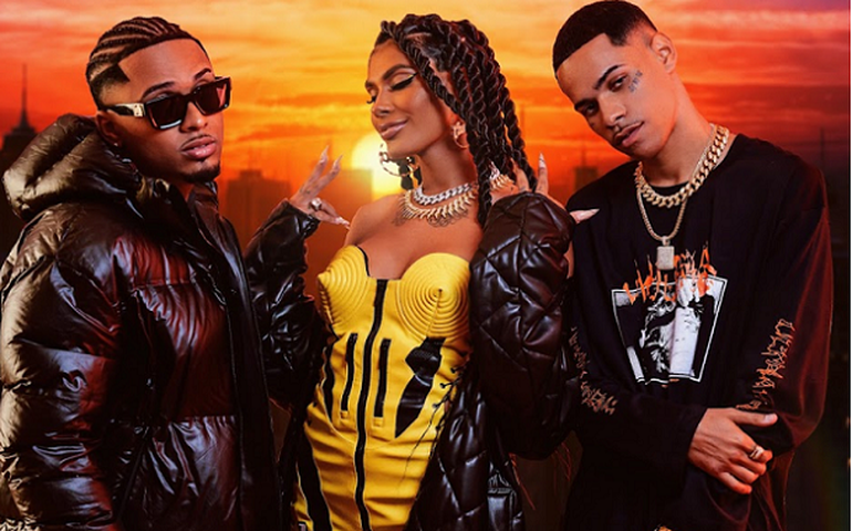 Pocah sobe inédita com os rappers BIN e Lionel