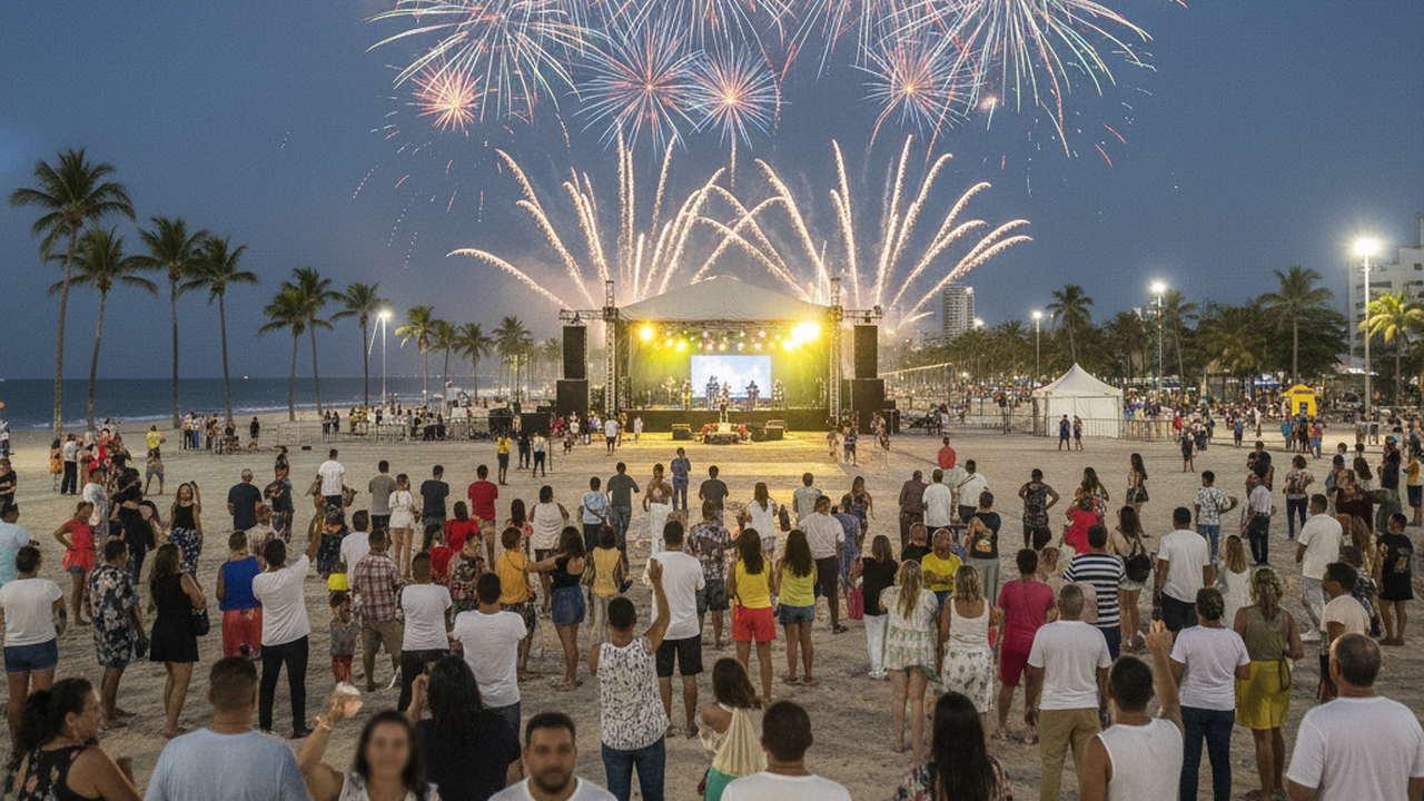 Réveillon de Todos Nós terá shows no Benedito Bentes e atrações na orla de Maceió