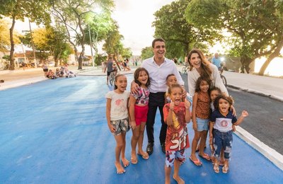 Prefeito JHC visita Rua Aberta na orla lagunar e destaca mudança histórica no Vergel 