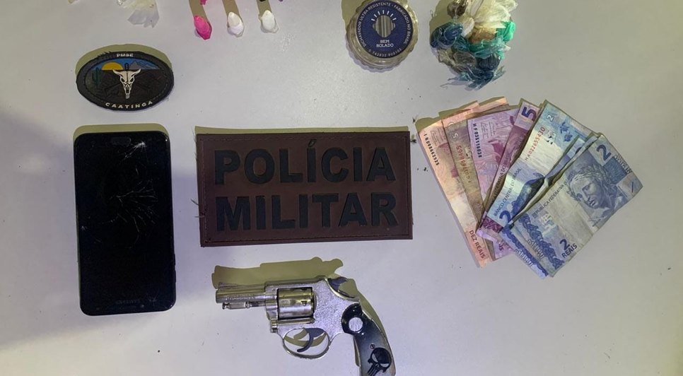Suspeito de praticar assaltos morre em confronto policial no município de Porto da Folha / Foto: Foto: Polícia Militar/SE