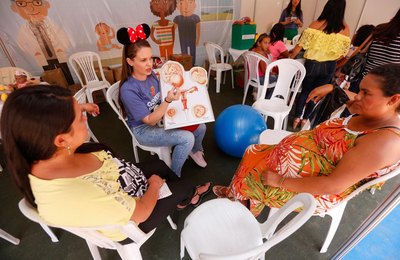 Arena do CRIA será a atração para crianças e gestantes no Governo Presente a partir desta quinta