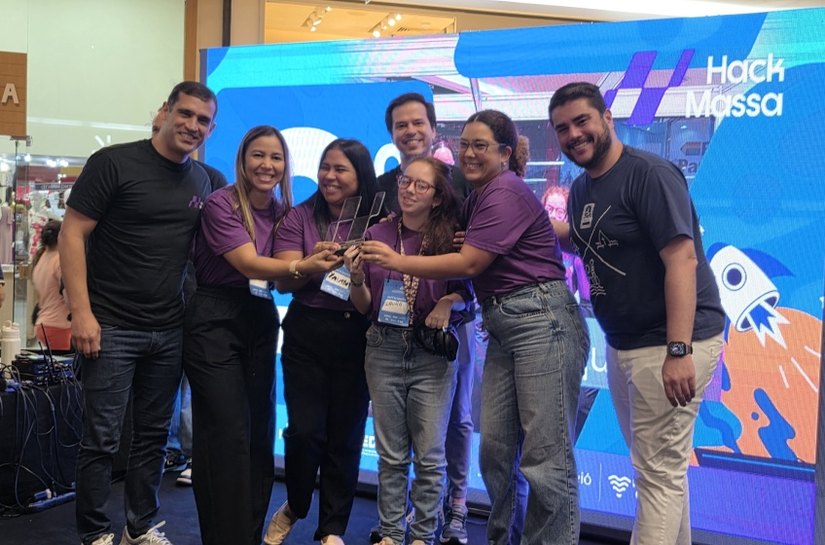 Grupo formado só por mulheres conquista segundo lugar no Hack Massa