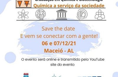 Simpósio Nordestino de Química da Ufal abre inscrições para submissão de trabalhos