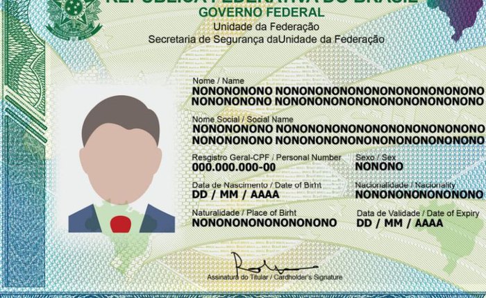 Carteira de Identidade Nacional determina o CPF como número único e válido em todo território nacional