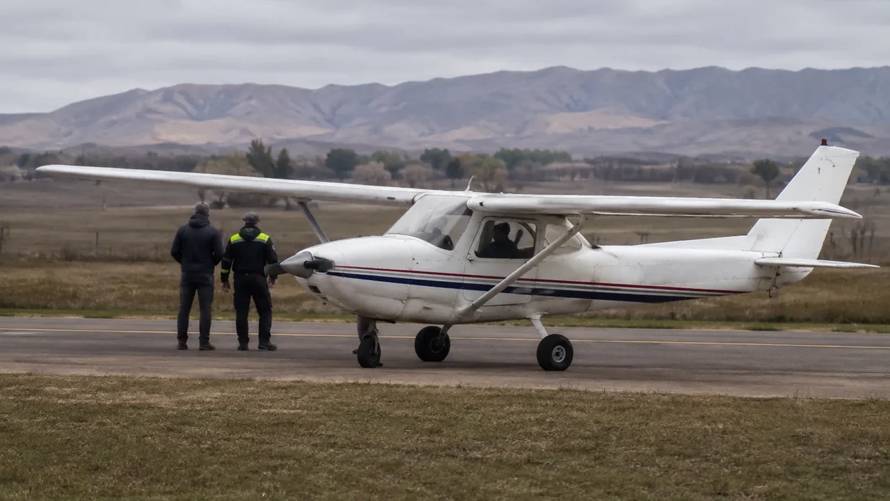 Instrutor de voo se atira de avião no ar e morre na Argentina; aluna consegue pousar