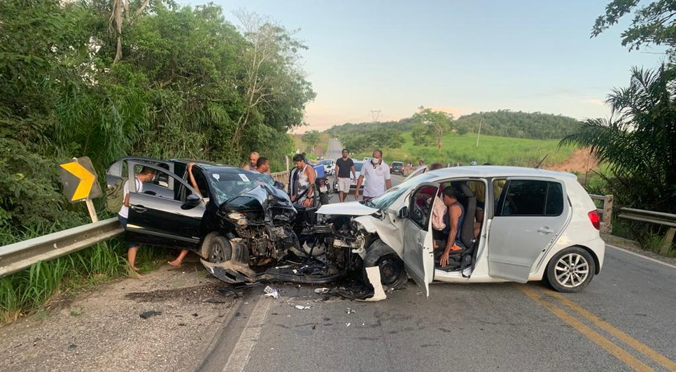 Seis pessoas ficam gravemente feridas após colisão na BR-235 em Nossa Senhora do Socorro / Foto: Foto: Reprodução/Redes Sociais