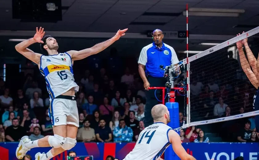 Itália enfrentará Cuba nas quartas de final da VNL