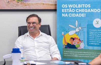 Arapiraca se prepara para soltura dos Wolbitos no combate à dengue, zika e chikungunya