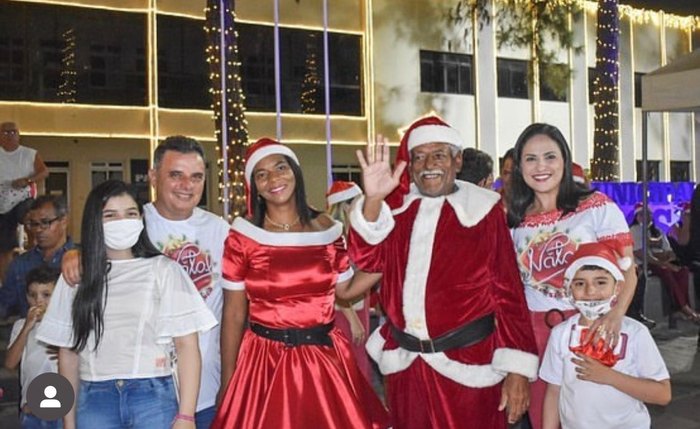 Prefeito Kil e a família Noel de raça negra