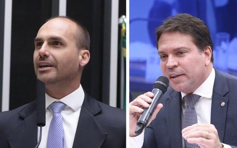Câmara cancela passaportes diplomáticos de Eduardo Bolsonaro e Ramagem