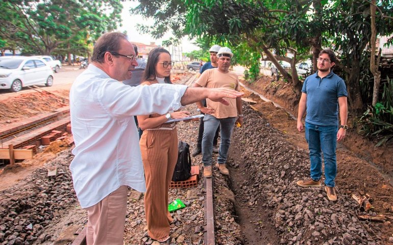 Obras da Ciclovia do Trabalhador avançam em várias frentes