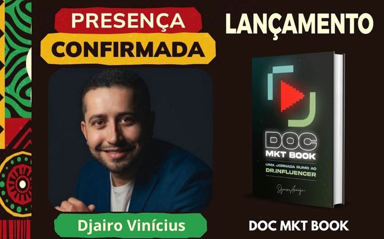 Entre o afeto e a ciência: médico alagoano lança livro infantil e obra sobre marketing médico na Bienal de Alagoas 2025