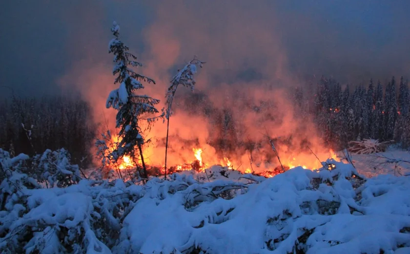 ‘Incêndios zumbis’ se alastram e viram motivo de preocupação no Canadá