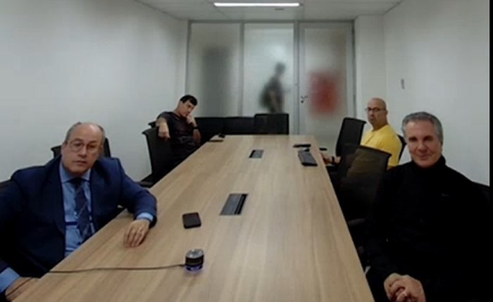 Fernando Collor em audiência Fernando Collor em audiência
